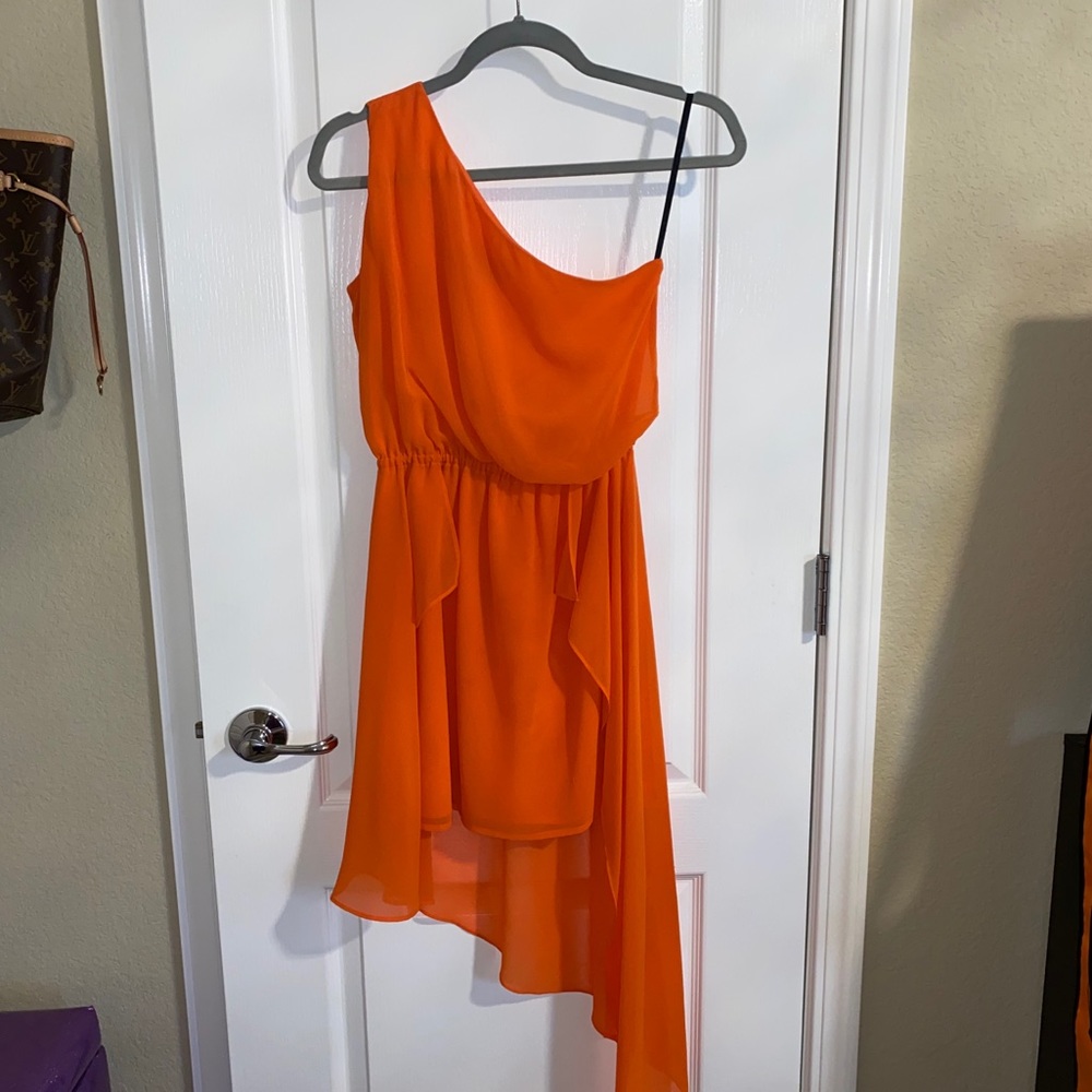 Bebe high low dress